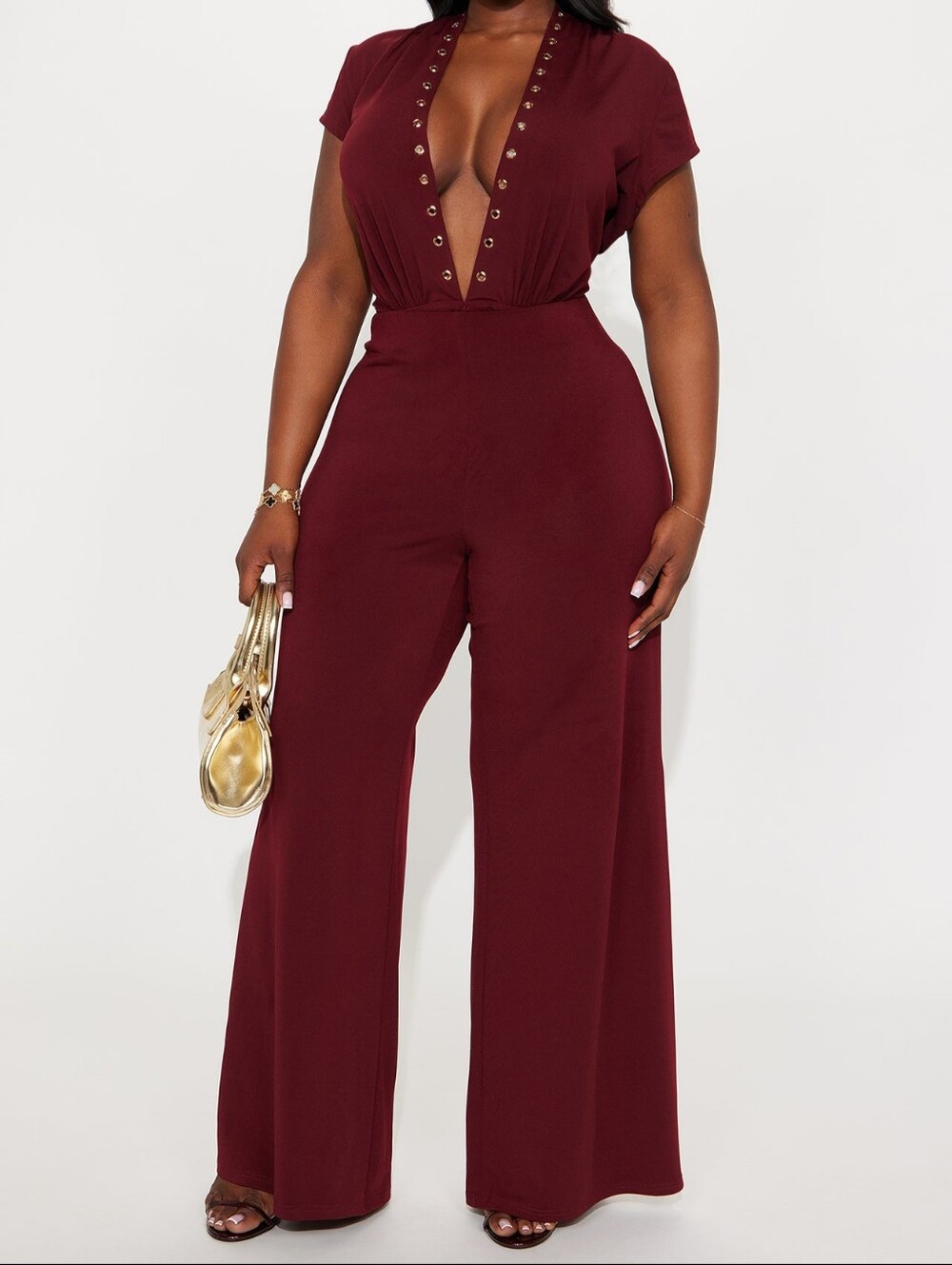 Metal Muse Pant Set - Plum